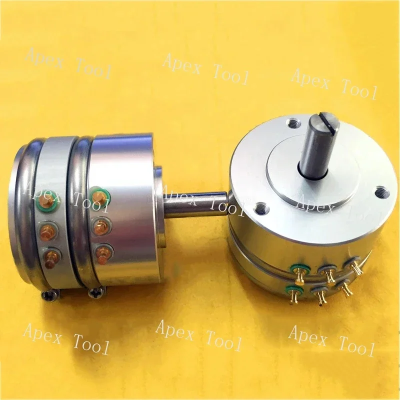 1Pcs Duplex 2WDD35D4 Linear 0.1% Precision Conductive Plastic Potentiometer 2WDS Angular Displacement Sensor 2WDJ 1K 2K 5K 10K