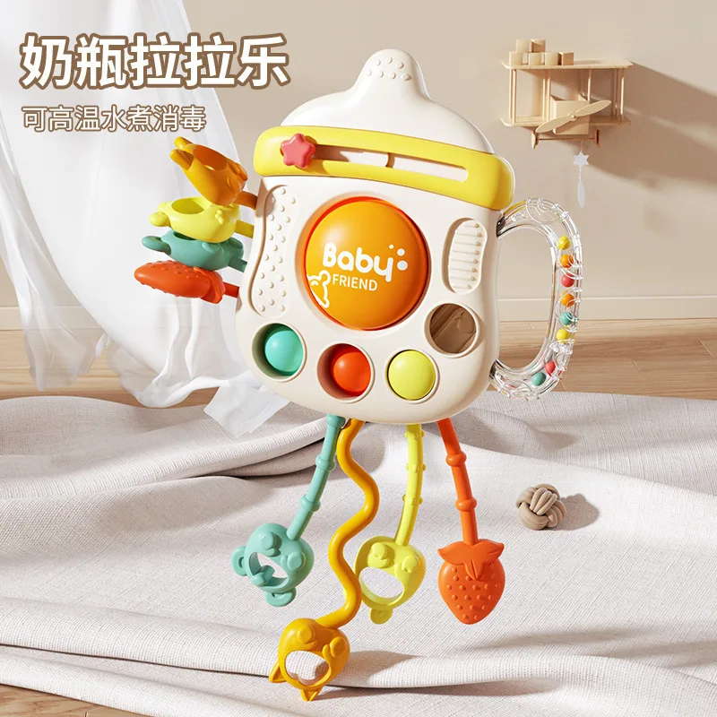 

Baby Toys Baby Bottles Lala Le Puffer Le 0-1 Years Old Puzzle Education Early Childhood Education More Than 6 Months Dental Glue