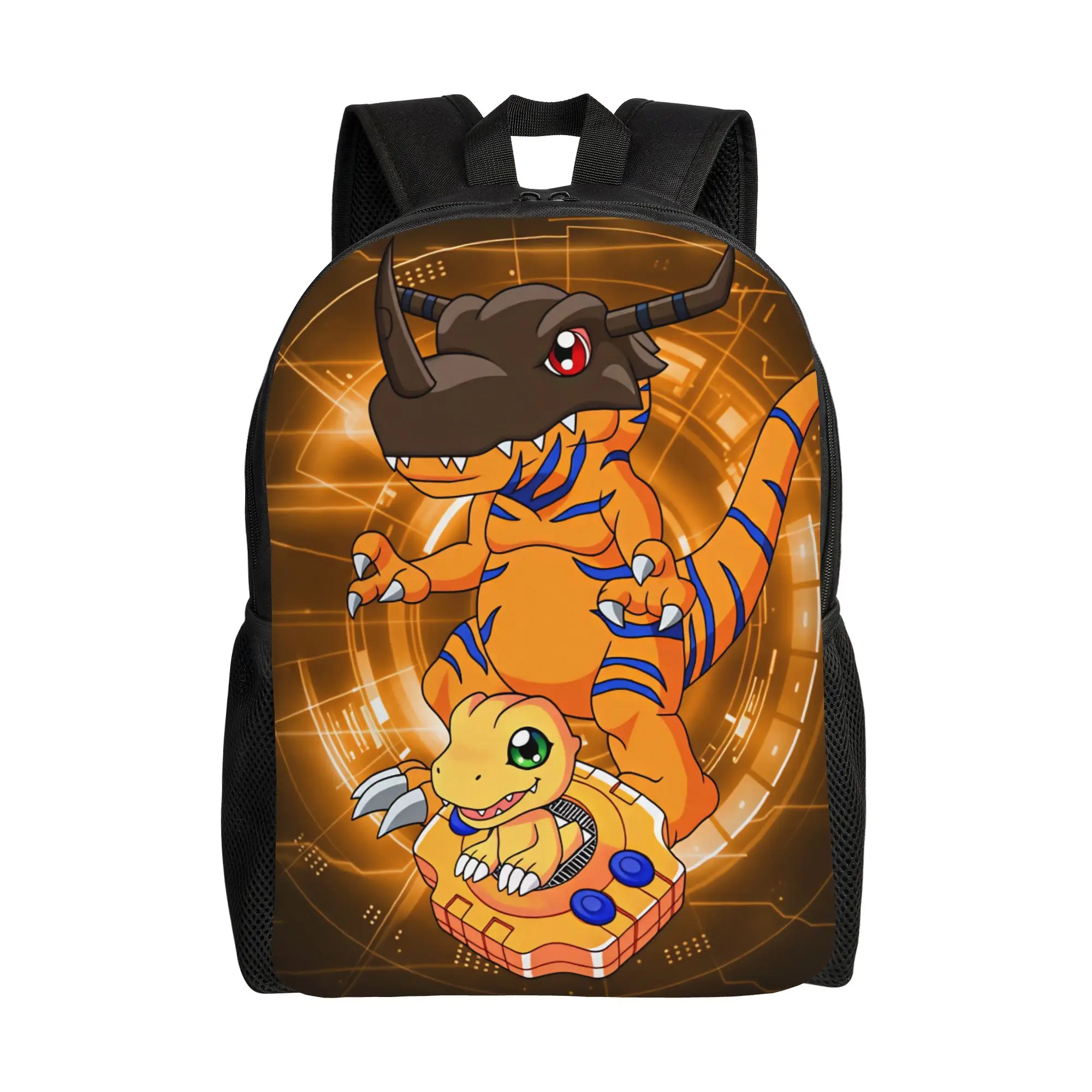 Digimon Backpack  Pretty Backpacks Boy Sport Breathable School Bags Custom Rucksack