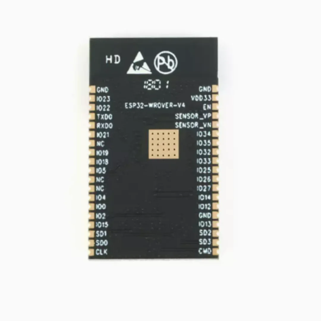 2PCS ESP32-WROOM-32 ESP32-WROOM-32-N4 WiFi+BLE 4.2 Dual Core CPU MCU Based on ESP32 chip 32Mbit Flash Standard