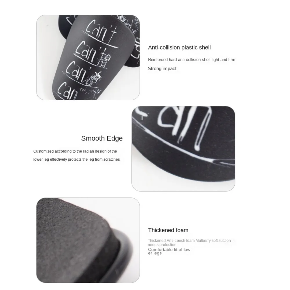

Shock Absorbing Small Shin Pads Extra Wear-resistant Lightweight Mini Football Shin Pad Portable Shockproof Mini Shin Guards