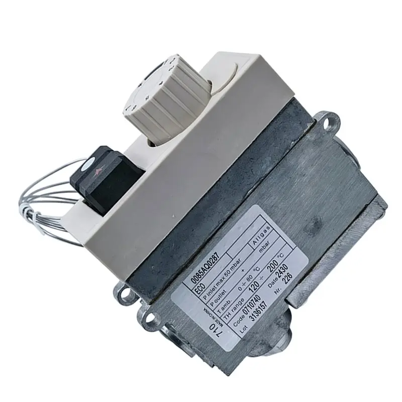 ABRU-For Mini Gas Fryer Thermostatic Control Valve Model 710 120-200℃ Gas Valve Replacement Temperature Control Accessories
