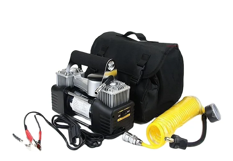 

Car tire inflation pump with lightweight handheld 280W 150PSI portable air compressor 12V 15A wireless
