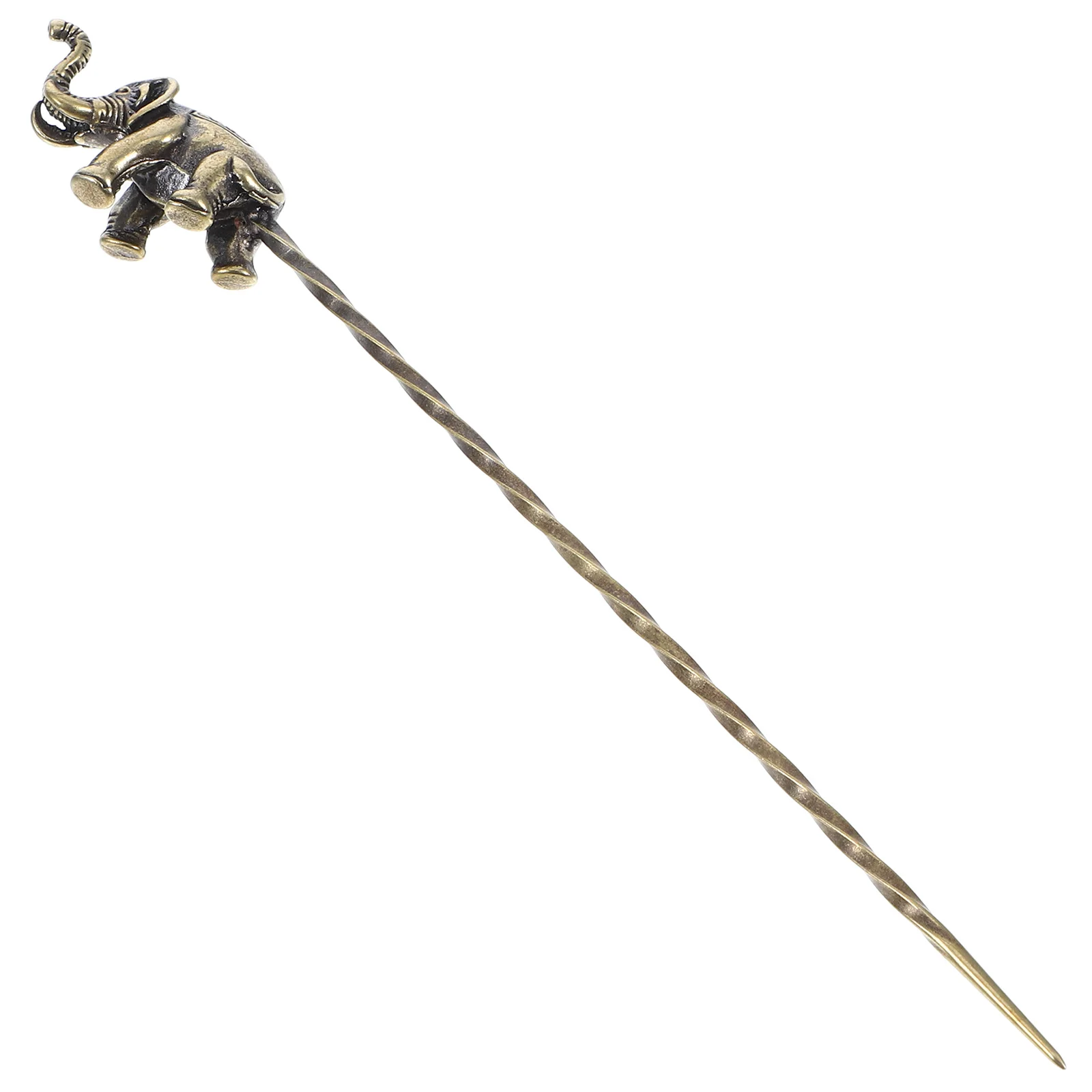 

Copper Needle Portable Long Spiral Dredge Poker Multifunctional Punch Tools Ventilation Enhancer Drill Dredge Pick Draw Cigar