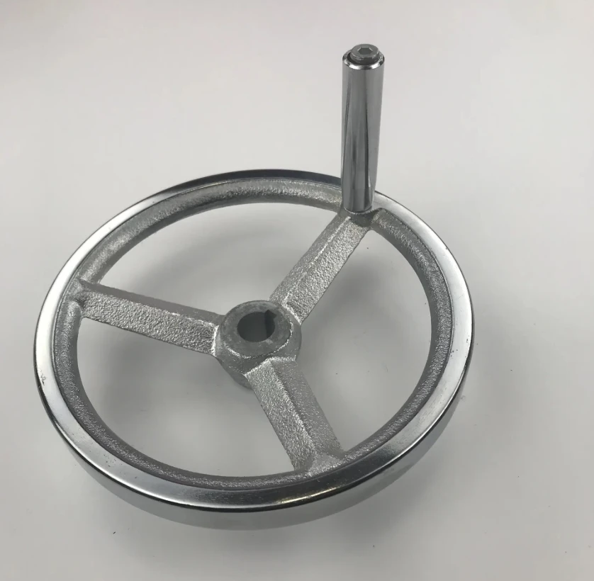 1Pc Lathe Milling Machine Chrome Plated Handwheel M8 M10 M12 M14 M16 M18 M20 M22