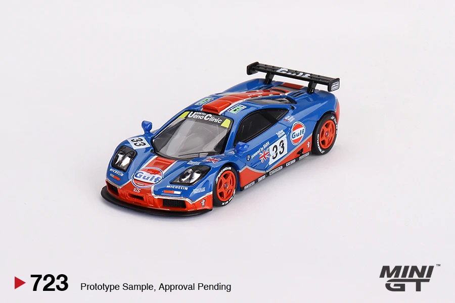 MINIGT 1:64  723  F1 GTR #33 Le Mans 24Hr Diecast Model Car