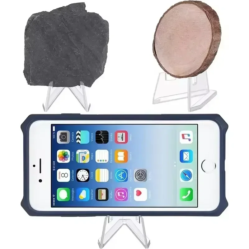 1-30 قطعة أكريليك شفاف عملة عرض موقف أصحاب حامل صغير حامل بطاقة تذكارية التحدي عملة كبسولة حامل الدعم #3