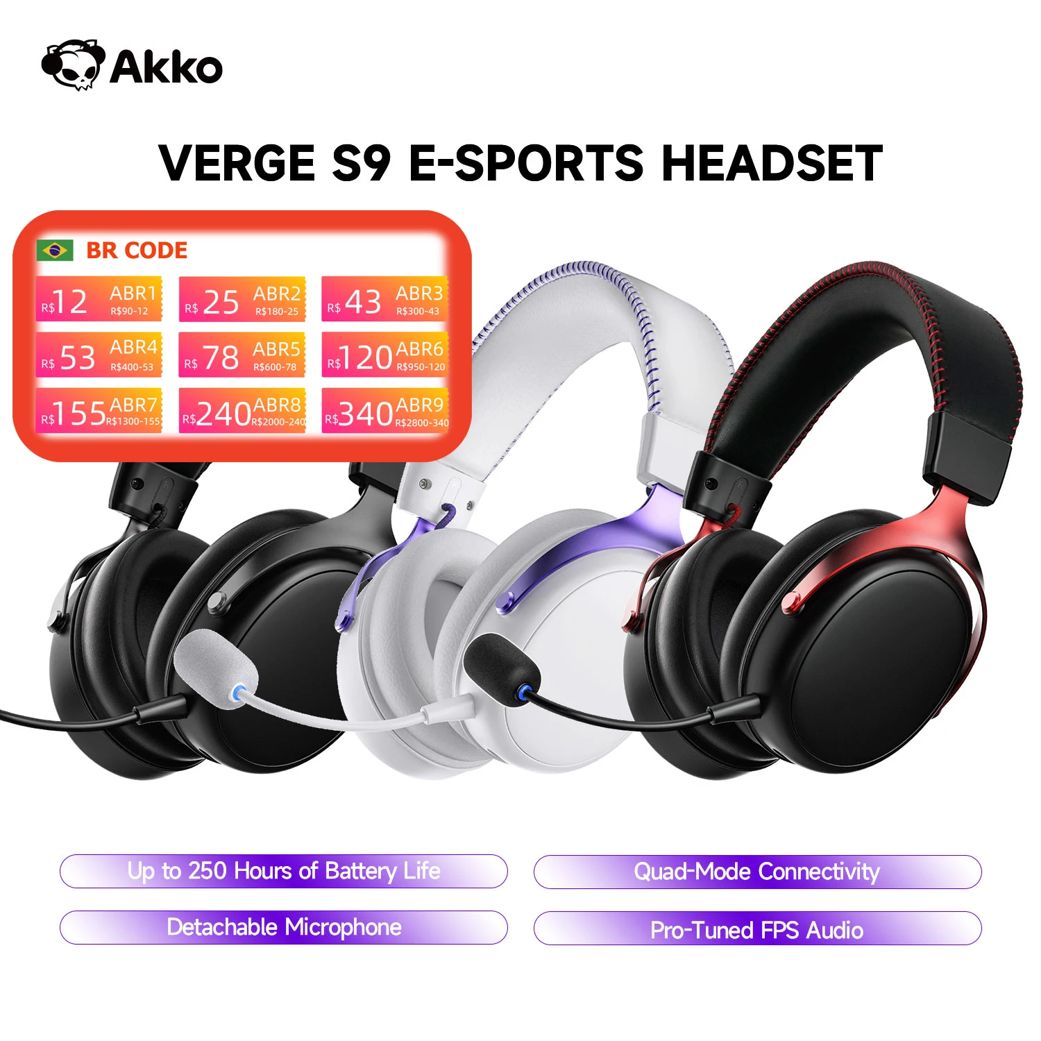 Akko Verge S9 E-Spo…