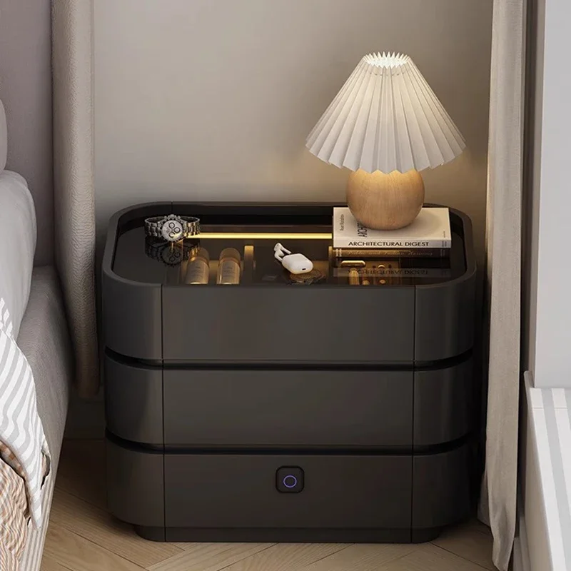 

Fashion Popular Hotel Mirror Cabinets Home Drawers Console Lateral Mirror Cabinets Black Comoda Pra Quarto Hotel Furniture