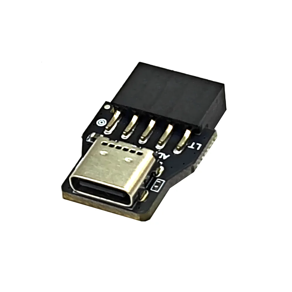 USB2.0 front 9PIN to TYPE-C adapter 20 to 9 pin expansion card 9PIN to A-KEY TYPE-E