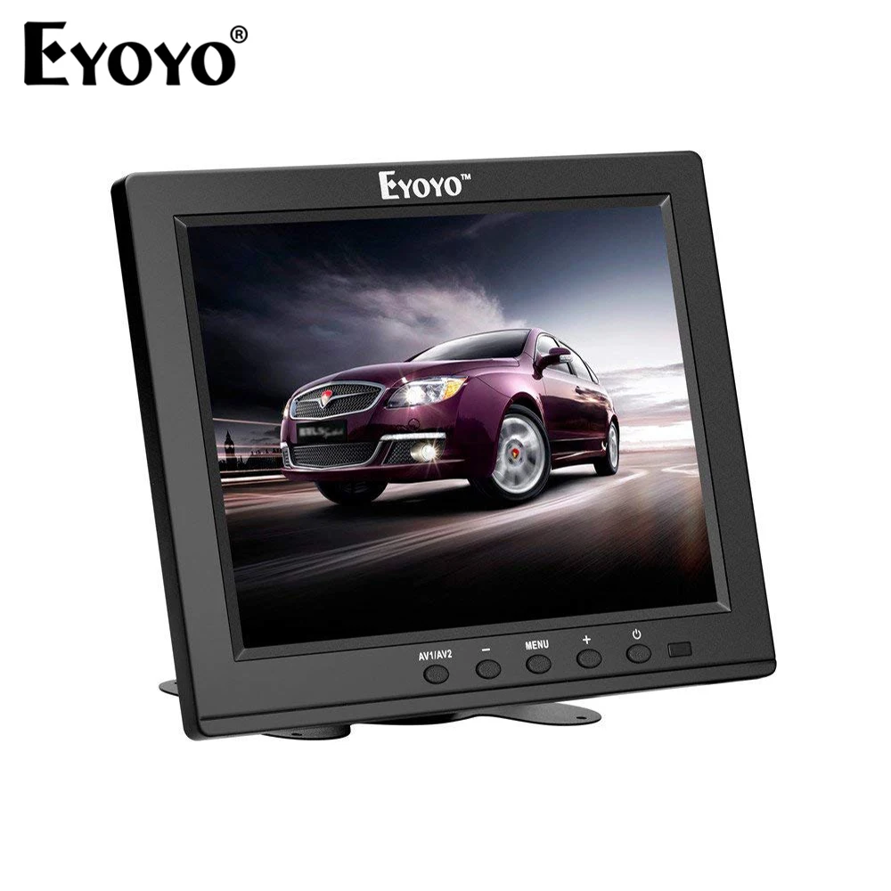 eyoyo monitor hdmi portatil em08b mini tela de video colorido hd suporte saida usb polegadas resolucao 1024x768 43 tft lcd mini 01