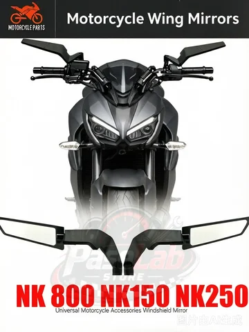 For NK 800 NK150 NK250 NK400 NK650 CF800 CF650 CF150  Motorcycle Mirrors Stealth Mirrors Sports Winglets Mirror Kit