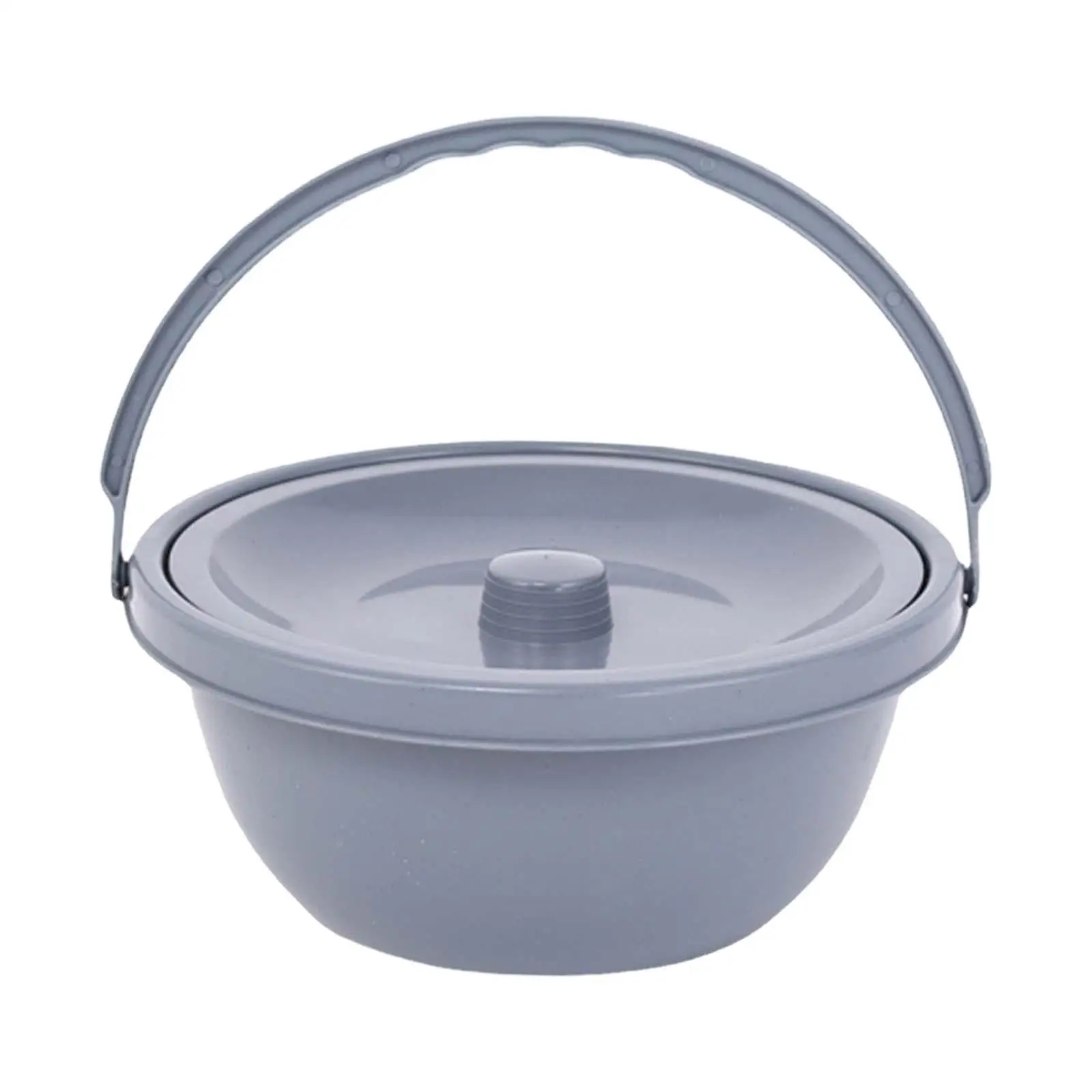 

Chamber Pot with Lid Easy Clean Commode Potty for Children Men Women Indoor