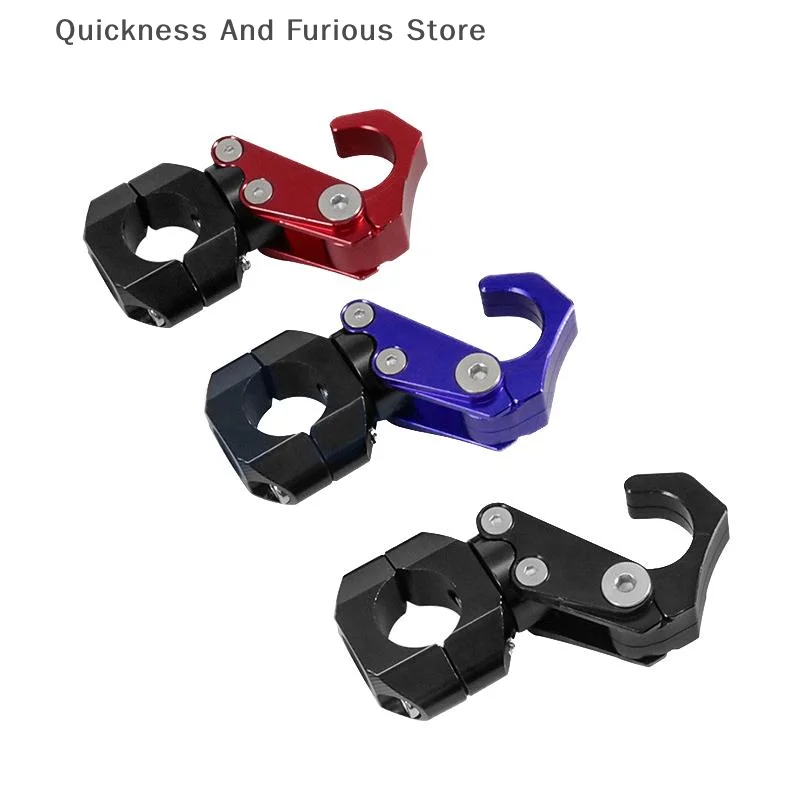 

Aluminum Alloy Foldable Hook Handlebar Helmet Holder Luggage Storage Hooks For Motorcycle Modified Accessories