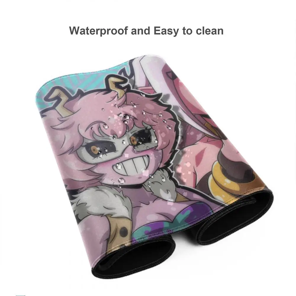 Mina Ashido My Hero Academia Mauspad, Tastatur-Mauspad, groß, 1200 x 600 mm, Schreibtischunterlage, PC, Gamer, Büroteppich, Heim-Tischunterlage