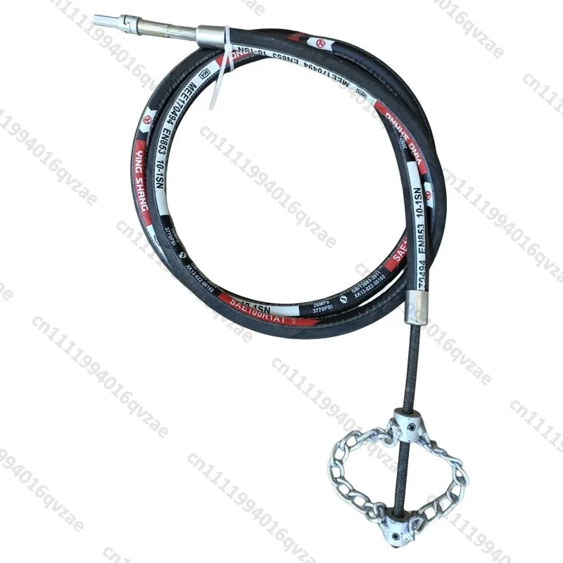 Electric Drill Through Chain Dredger Pipe Spring Chain Drill Bit Dredger Rotor Hinge Dredger