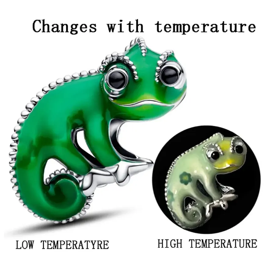 الخرز قلادة من سلسلة Disney Golden Stitch من الفضة الإسترلينية عيار 925 الأكثر مبيعًا، مثالية للاستخدام مع الأساور الأصلية التي يمكنك صنعها بنفسك! أ فا