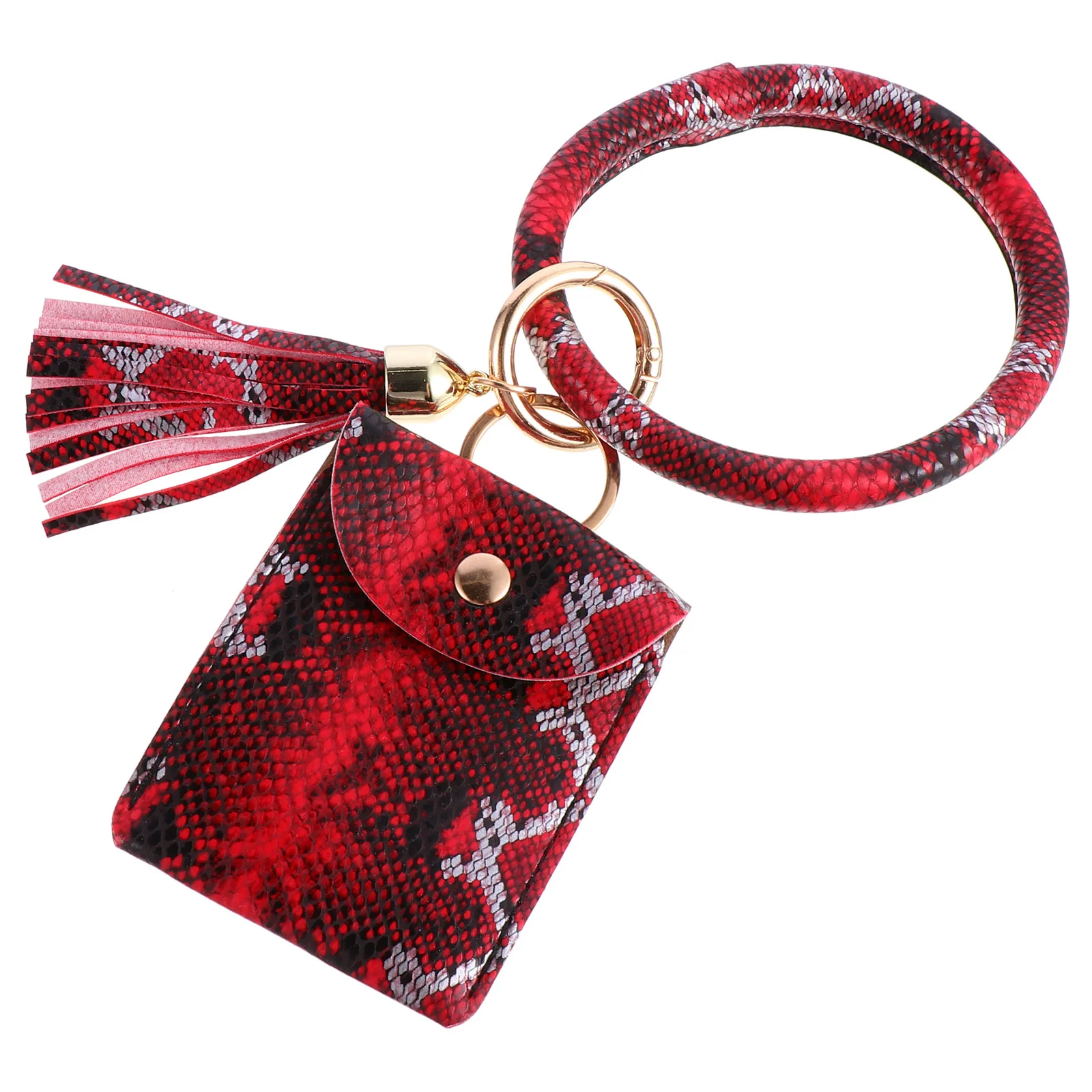 Card Holder Bracelet Keychain Backpack Accessories Keychains Alloy Fashion Change Bag