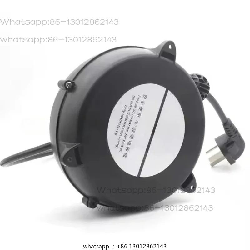 H05VV-F 3G 0.75m² 4.5meters cable reel drum electric cord reel retractable with plug