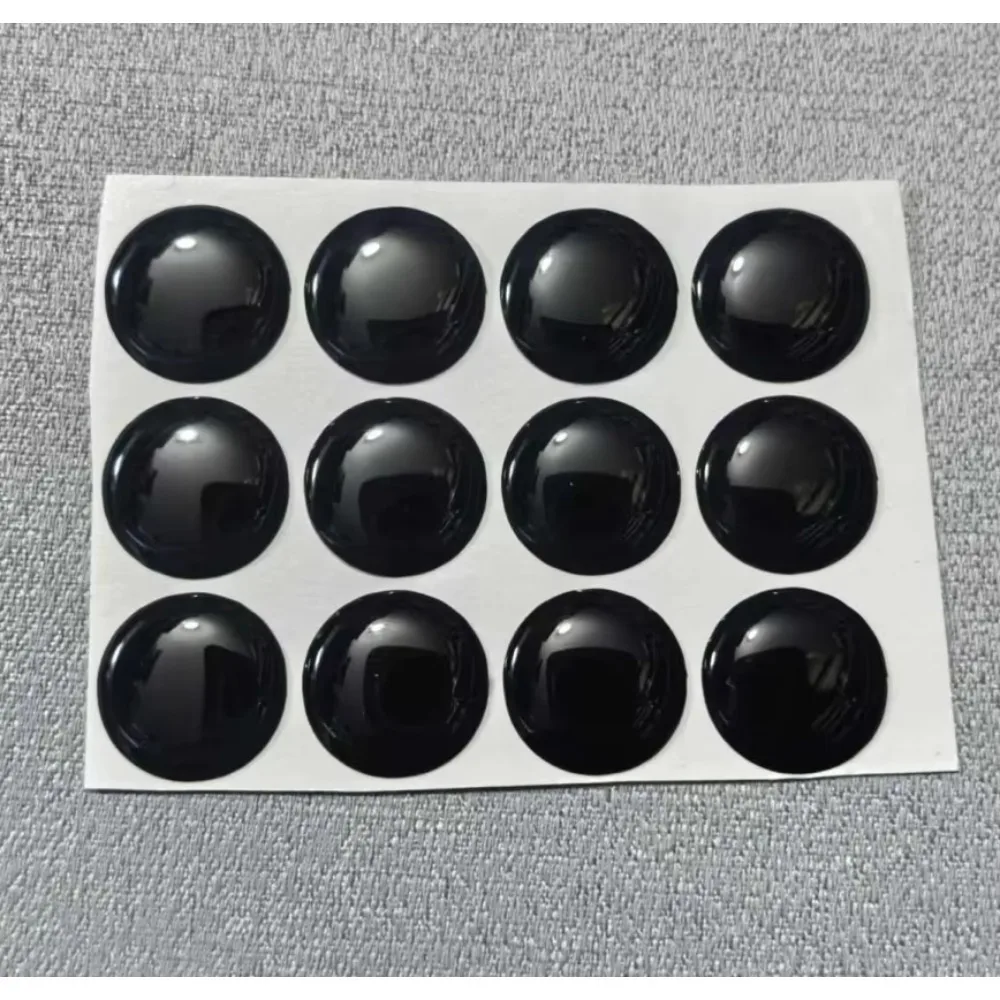 For Xhorse KEYDIY Replacement Resin Epoxy 14MM Round Car Key Shell Remote Fob Cover Case Smart Card Sticker Logo Emblem Symbol