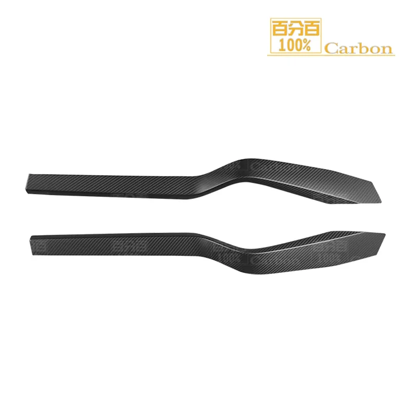 Matte Carbon Fiber Interior Dashboard Cover Interior Kits for Tesla Model X 2017-2022