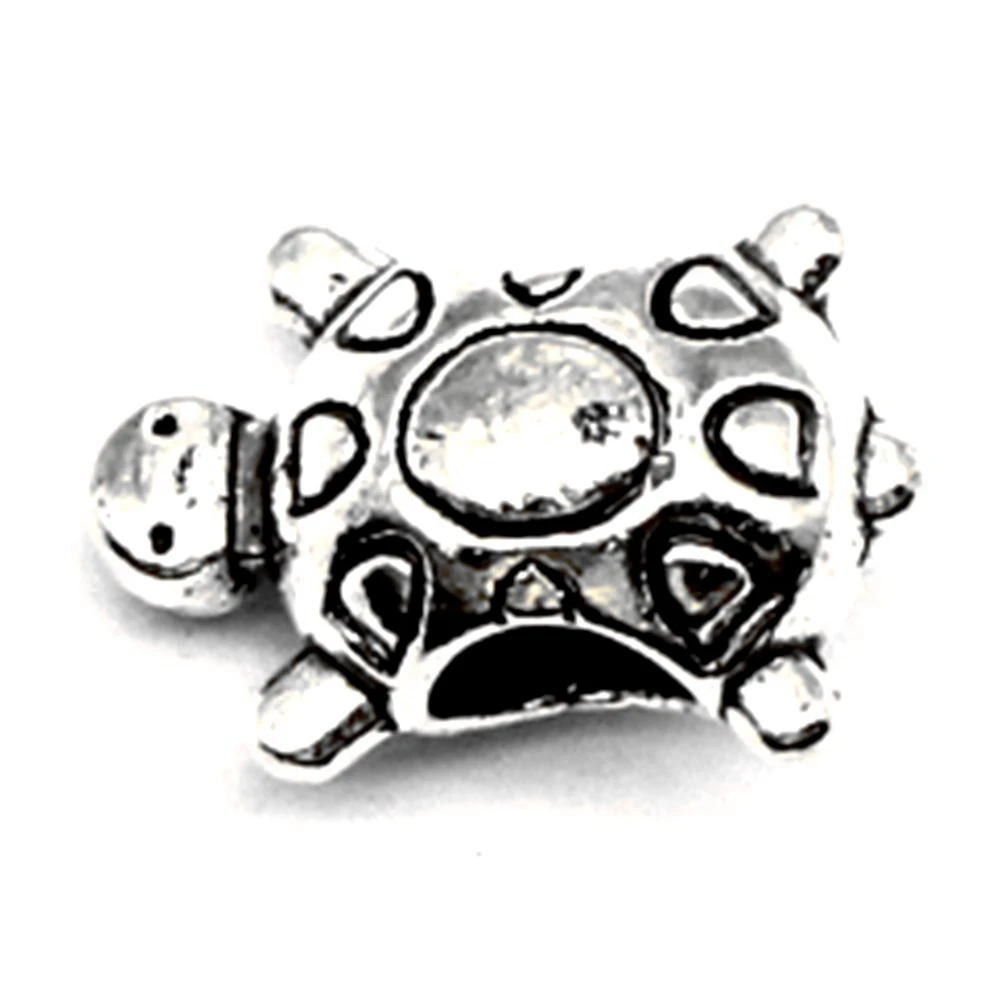 90pcs Wholesale Jewelry Lots Turtle Charms Pendant Supplies For Jewelry Materials 14x10mm