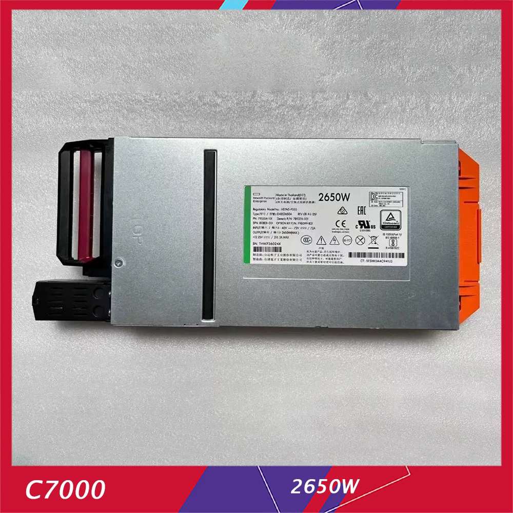 

HSTNS-PD55 Для блока питания ящика для инструментов HP C7000 795554 -101 789376 -001 813831 -001 798099 -B21