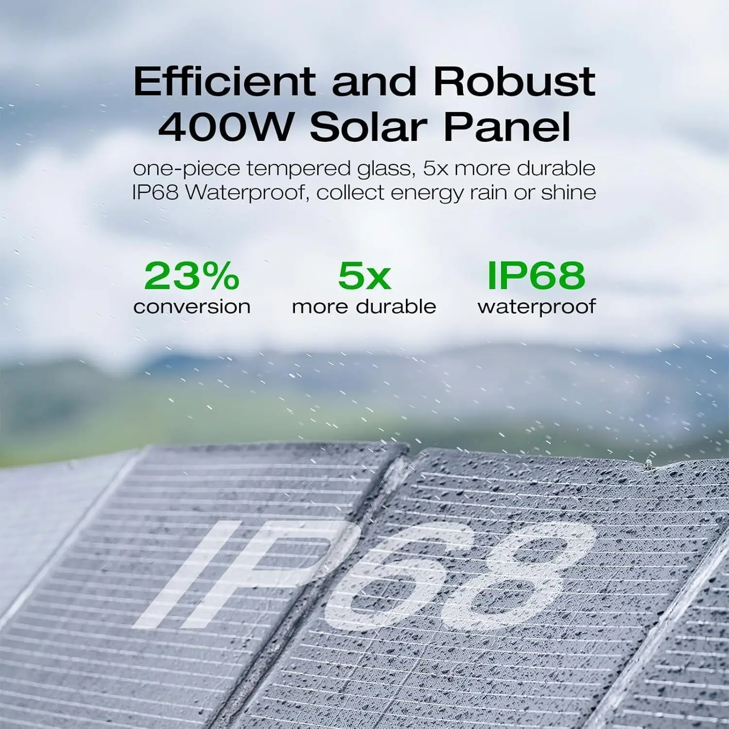 EF ECOFLOW DELTA 2 Max 2048Wh مع لوحة 400 وات، محطة طاقة محمولة لبطارية LFP تصل إلى 3400 وات مخرج تيار متردد شحن سريع 0-80% بوصة