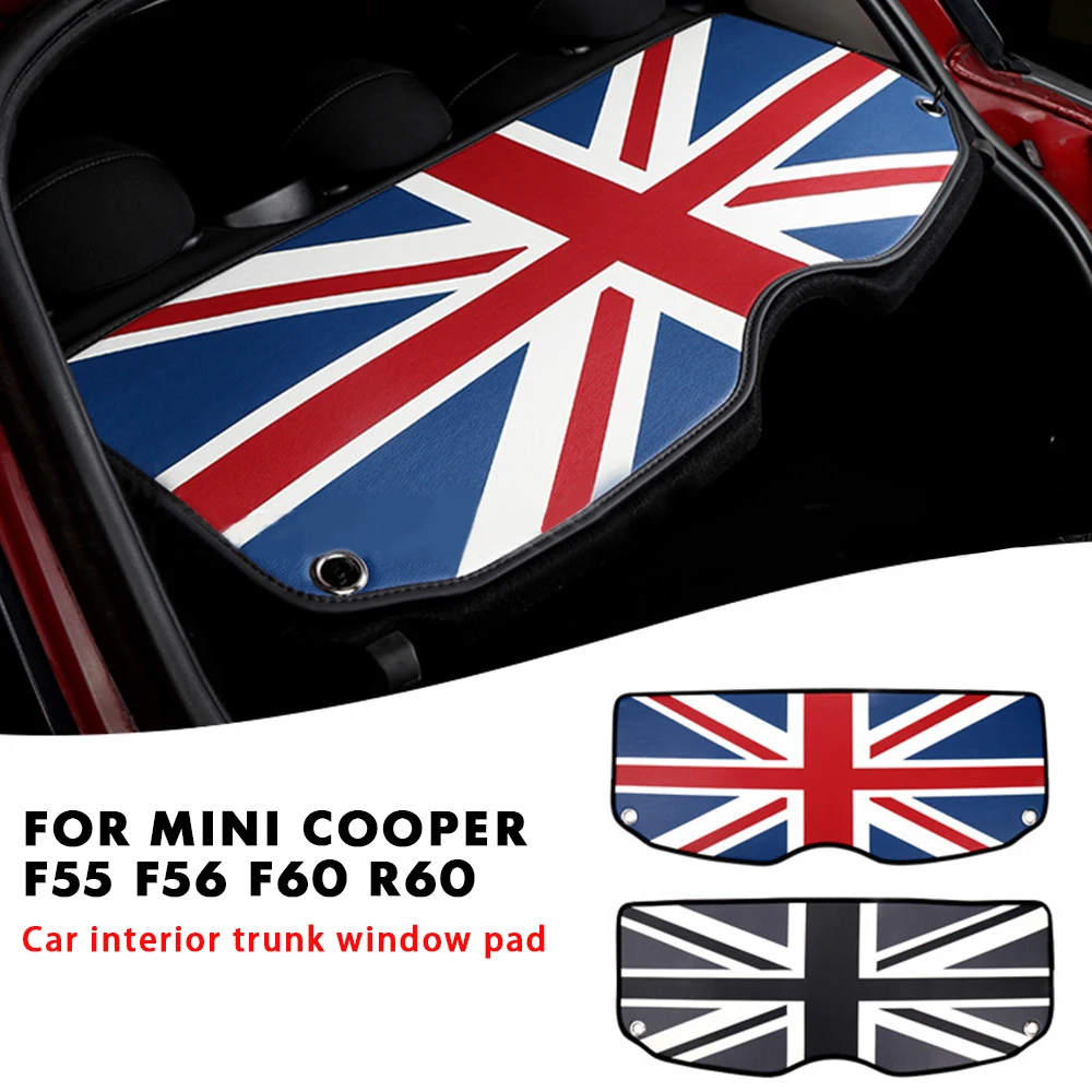 Car Interior Trunk Window Pad For MINI COOPER S ONE F55 F56 F60 R56 R60 COUNTRYMAN Interior Decoration Car Styling Accessories