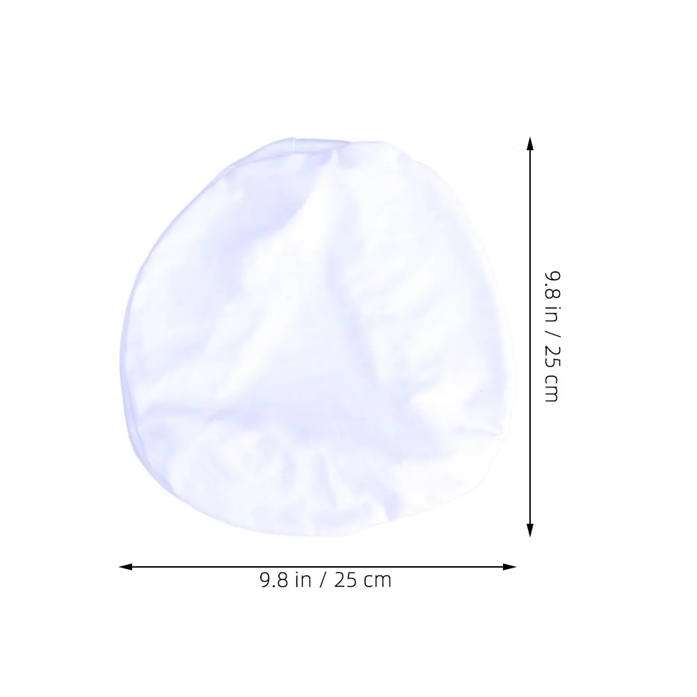 

Dining Chair Cover Waterproof Round White Seat Bar Counter Elastic Stretch Protect Wear Tear Home Textiles Sofa Cover