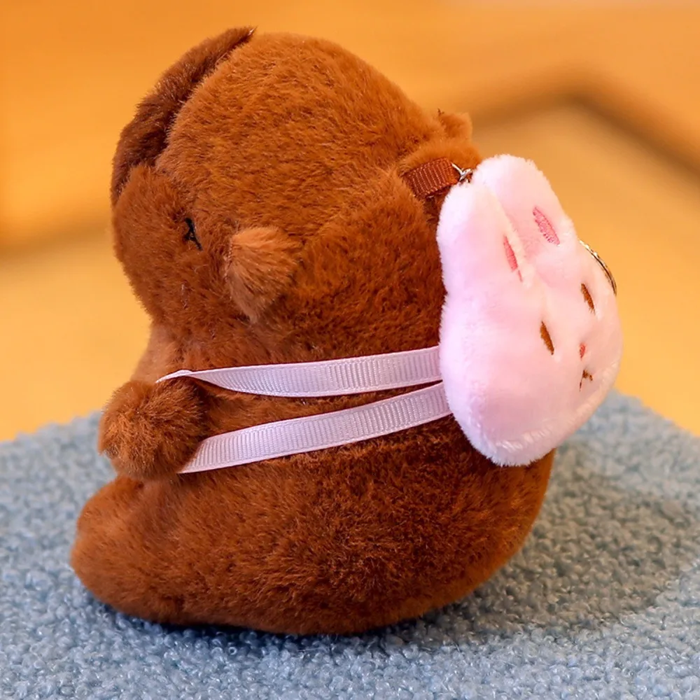 Capibala Wasser Delphin Plüschtier Tasche Anhänger Zubehör Stoffpuppe Schlüsselanhänger Puppe Geburtstagsgeschenk Puppe