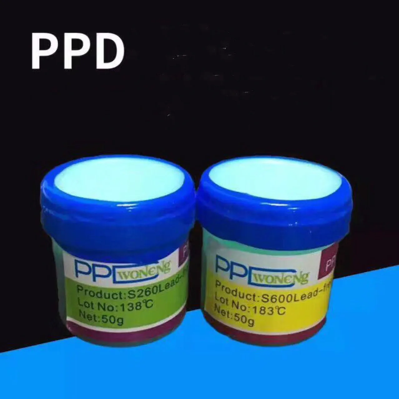 PPD 183 medium temperature solder paste PPD 138 low temperature solder paste planting a8a9a10cpu