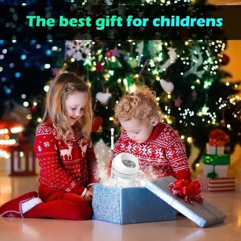 Astronaut Projector Night Light with Remote Control LED Multiple Light Modes Galaxy Projector Light for Bedroom Children's Gifts