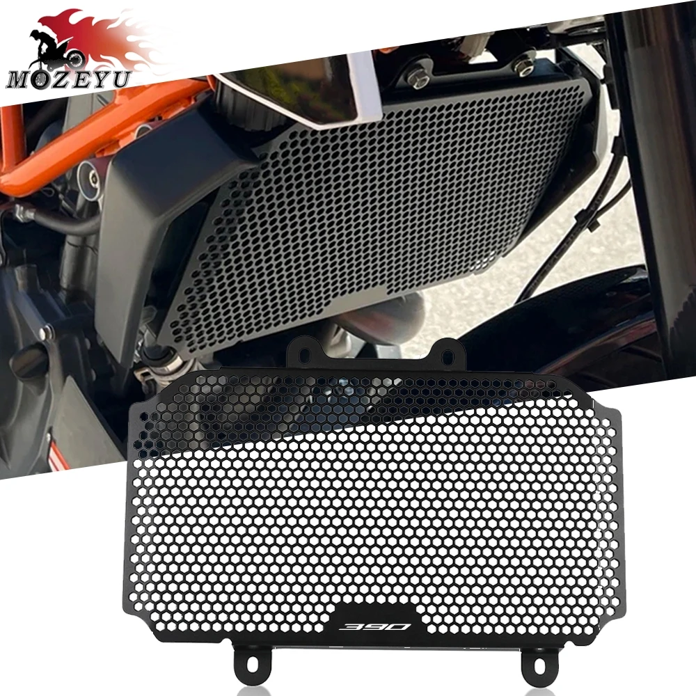 Radiator Guard For DUKE 125 DUKE 250 390 DUKE 2011 2012 2013 2014 2015 2016 Radiator Grille Guard Cover Water Tank Protector 