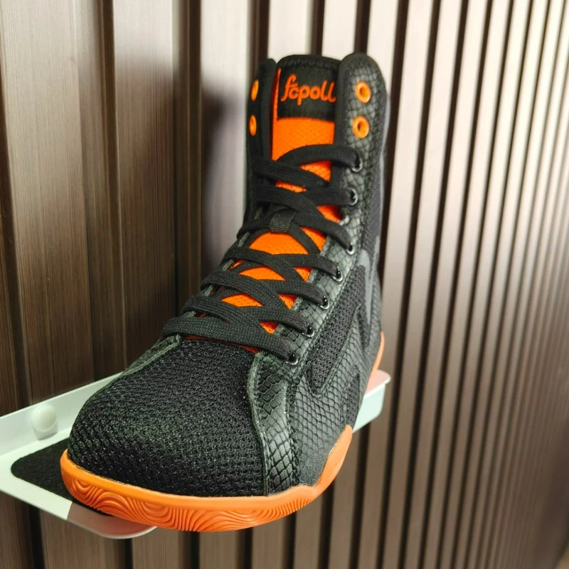 

Лидер продаж 2024 года, мужские боксерские ботинки, удобные борцовские ботинки, дизайнерская боевая обувь для больших мальчиков, противоскользящая тренировочная обувь для пар