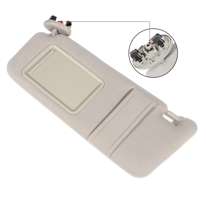 

Бежевый автомобильный солнцезащитный козырек для Toyota Camry 2007-2011 без люка и фонаря