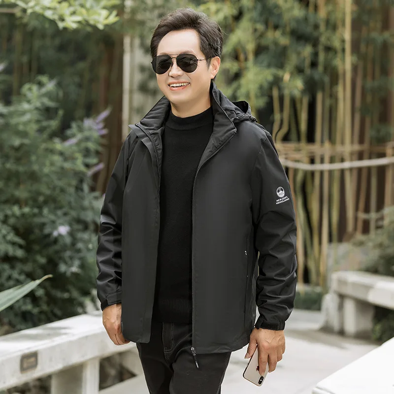 

Man Jacket and Coat Men Thick Winter Jacket New Fashion Warm Wool Liner Windproof Male Parkas Plus Size 5XL Fur Collar Hooded