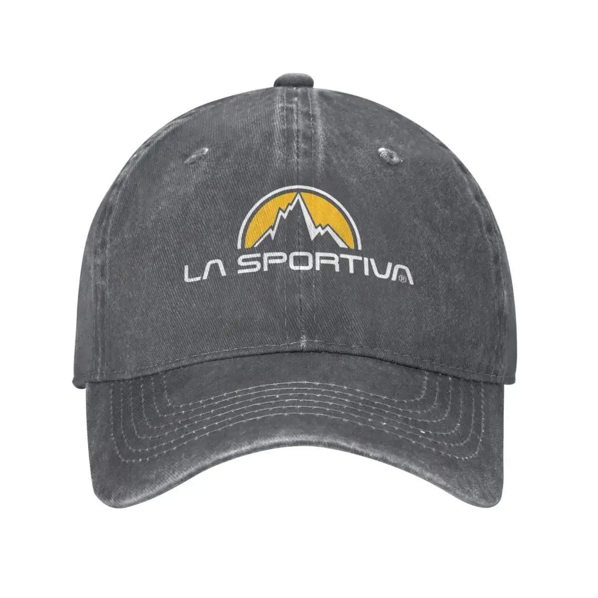 Vintage La Sportiva Climbing Logo Baseball Caps for Men Women Distressed Denim Snapback Hat Hiking Outdoor Activities Caps Hat