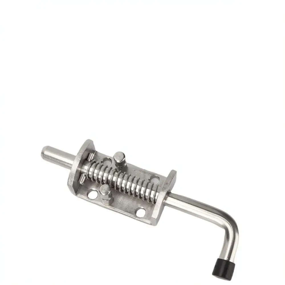 Robust Weld On Spring Bolt Latch Hinge Stainless Steel Pivot Gate Lock For Door Cabinet Furniture Repair Hardware