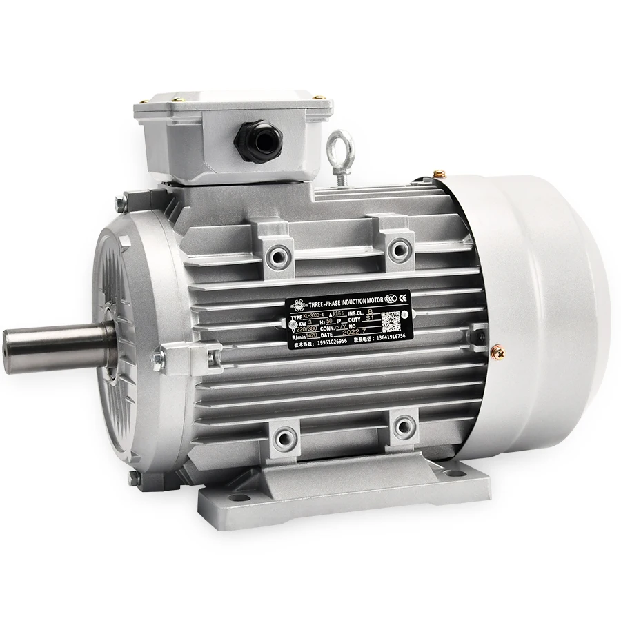 

Factory Direct 1500-3000W KL 380V 1400r 180mm Heat Insulation Three Phase Short Axis Motor Asynchronous Air Blower Motor