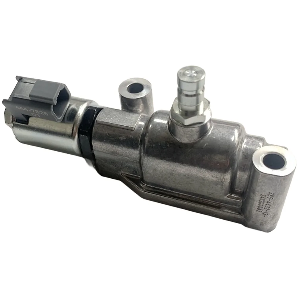 244-3114 Transmission Solenoid Valve Metal Silver For Caterpillar Heavy Loader-Excavator D8T Construction Machinery Parts