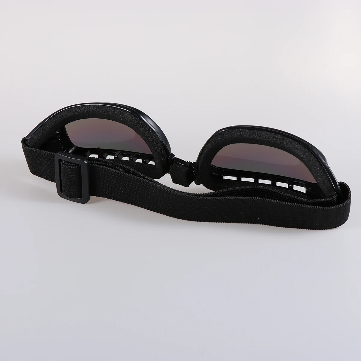 

Outdoor Snowboard Goggles Skiing Bike Motorcycle Cycling Protective Safety Goggles Glasses (Black Frame and Colorful Glass)