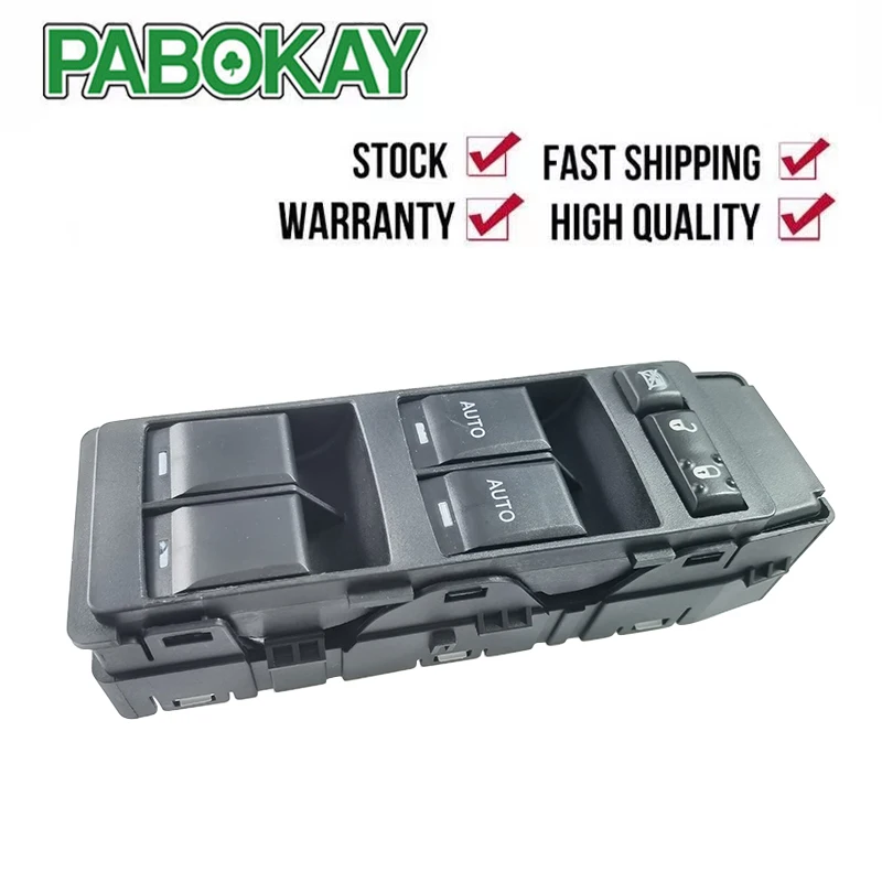 

Master Power Window Switch Driver Side Left For Chrysler Dodge Jeep 4602736AA 4602781AA 641-00110L 901-450 DWS-1384