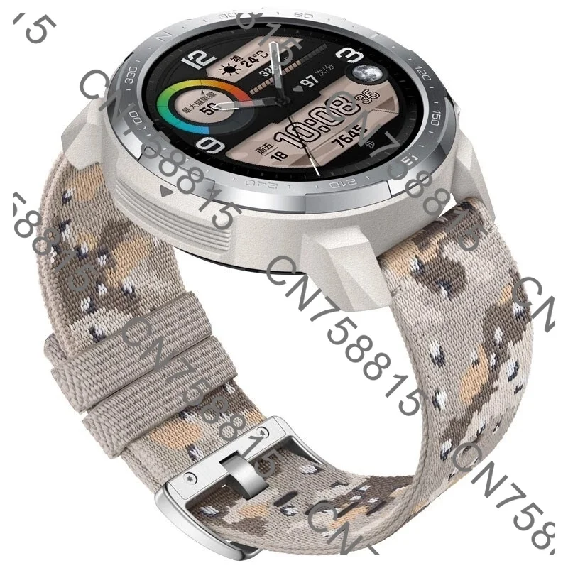 For Honor Watch GS Pro Sports Smart Watch 25 Days Battery 5ATM Waterproof Blood Oxygen Heart Rate Monitor Bluetooth Calls