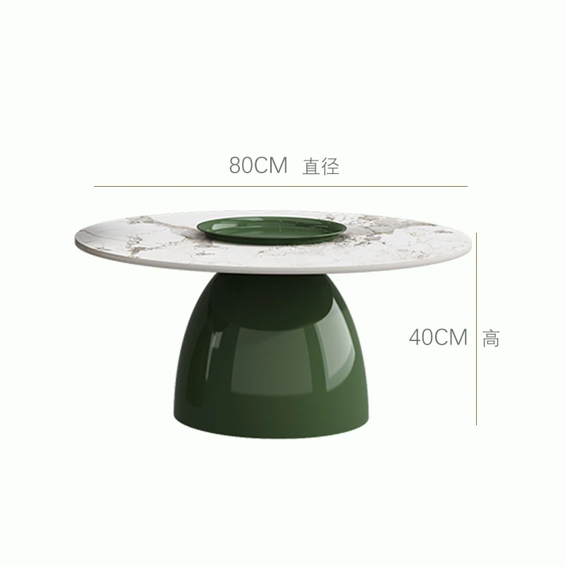 xx-Design Coffee Table Storage Luxury Simple Space Saving Side Table Vintage Premium Folding Table Living Room Furniture&