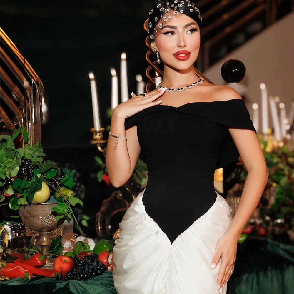 Op maat gemaakte luxe avondjurken voor dames Luxe 2025, visstaartrok, elegante jassen, satijnen galajurken