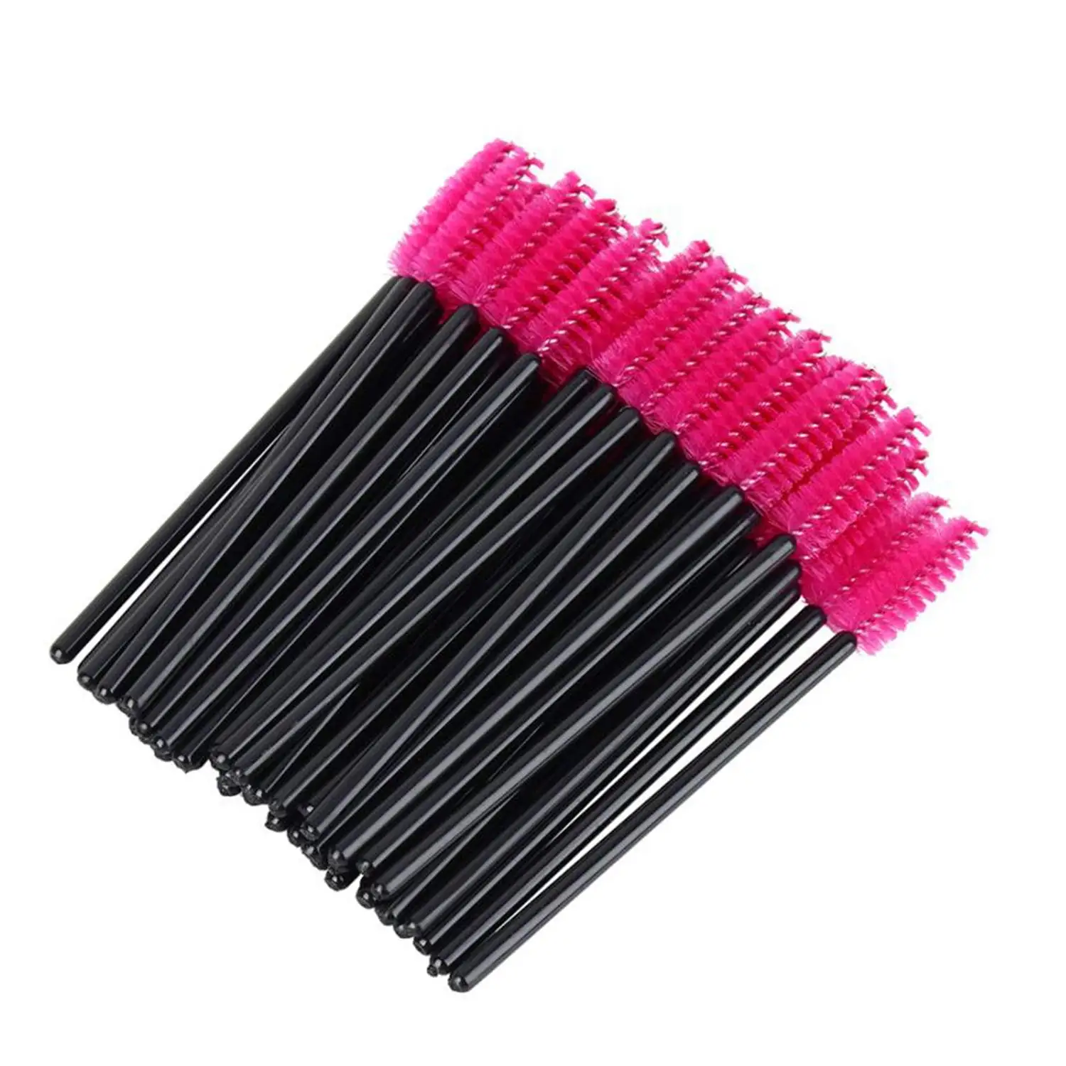 50PCS Einweg Wimpern Mascara Pinsel für Wimpern Verlängerung Augenbrauen und Make-Up Wimpern Pinsel Kosmetik Make-Up-Tool