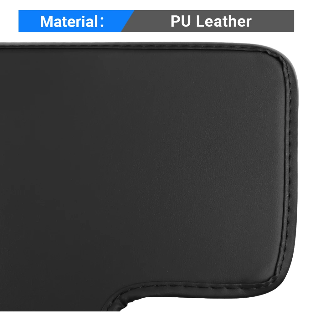 لتويوتا كامري XV40 2007 2008 2009 2010 2011 2 قطعة بولي Leather الجلود مقعد السيارة الخلفي مكافحة ركلة الحصير حشوة وسادة حماية الملحقات