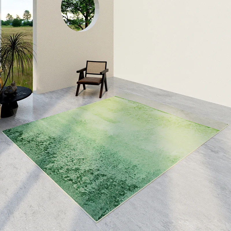 

Modern Watercolor Carpet for Home, Living Room, Abstract Decorative Rugs, Entry Door, Porch Floor Mats, Bedroom, Bedside Carpets