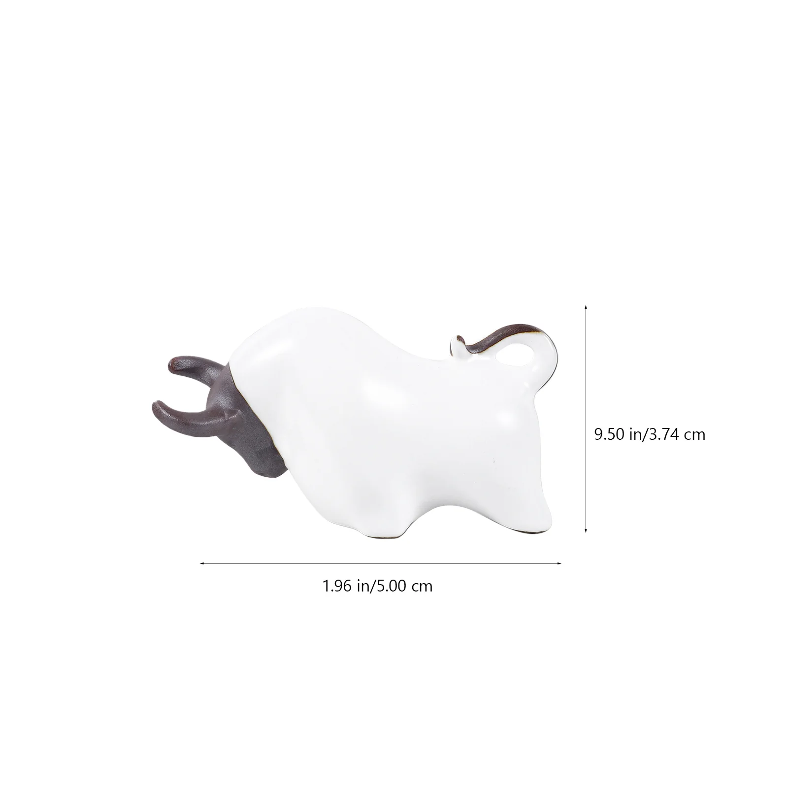 

1Pcs Tea Pet Cattle Purple Clay Sculpture Creative Household Desktop Decor Mini Cattle Ornaments Gift Choice Tea Pet